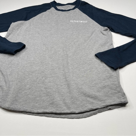 Buckle Dept West Raglan Tee Shirt Long Sleeve Outdoor Camping Comfy Lounge Med - Picture 2 of 12